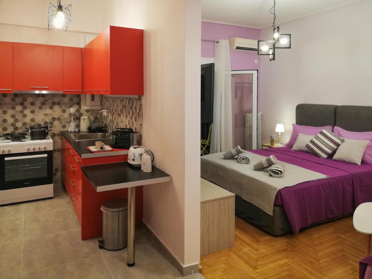 Stylish Modern Studio In The Heart Of Athens Ngoại thất bức ảnh