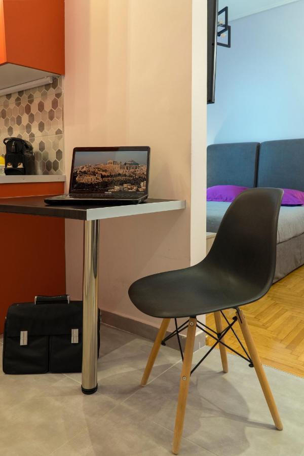 Stylish Modern Studio In The Heart Of Athens Ngoại thất bức ảnh