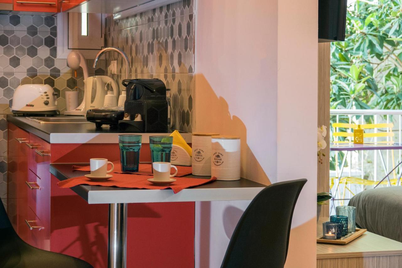 Stylish Modern Studio In The Heart Of Athens Ngoại thất bức ảnh